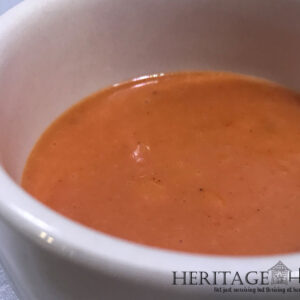 Mom's Spicy French Dressing- Heritage Home Ec Growing up, I can't remember not having a jar full of Mom's Spicy French Dressing in the fridge. To this day, it is my Dad's all-time favorite dressing. | French Dressing | Condiment | Dressing | Homemade | Recipe | Food |