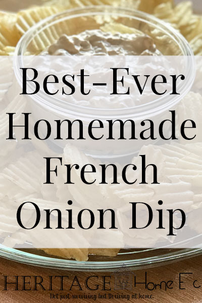 Best-Ever Homemade French Onion Dip