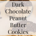 Dark Chocolate Dipped Peanut Butter Cookies- Heritage Home Ec These homemade Dark Chocolate Dipped Peanut Butter cookies are sure to please. Creamy peanut butter and dark chocolate. What could be better? | Dessert | Baking | Cookies | Sweets |