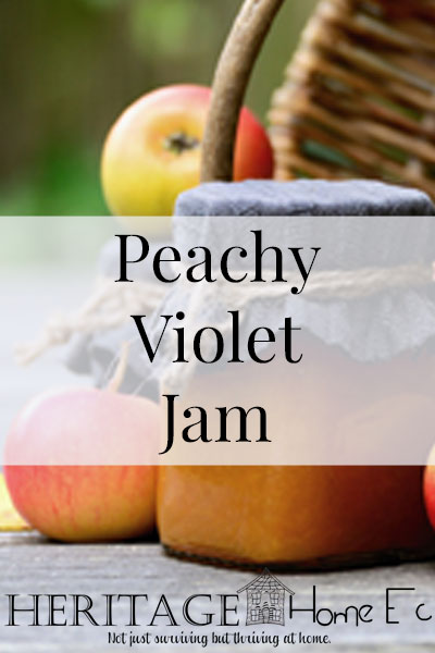 Peachy Violet Jam