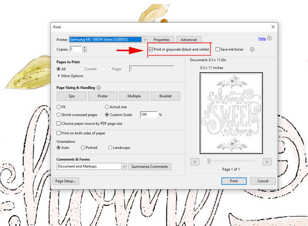 How to Make Printables without a Color Printer- Heritage Home Ec Love printables? Let me show you how to still get all of the joy of those gorgeous printables without having a color printer. | Home Economics | Homemaking | Home Decor | DIY | Printables |