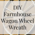 DIY Farmhouse Wagon Wheel Wreath- Heritage Home Ec Make your own DIY Farmhouse Wagon Wheel Wreath from embroidery hoops. Make your own pretty farmhouse decor without breaking the bank. | Home Deco | DIY | Crafts | Farmhouse | Home Economics |