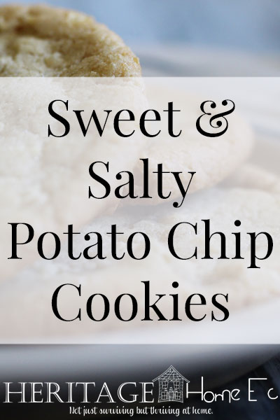 Sweet & Salty Potato Chip Cookies