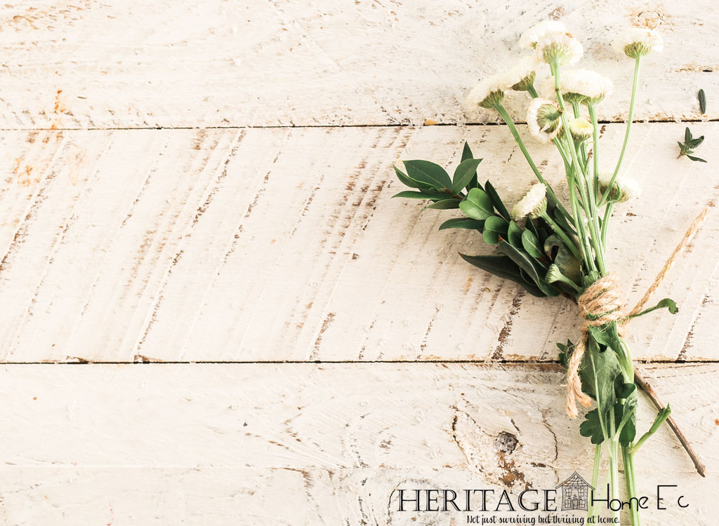 link party link parties link up bundle of white long stem spring flowers on weathered white wood background