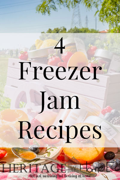 Freezer Jam- 4 Recipes to Make Jam without Canning