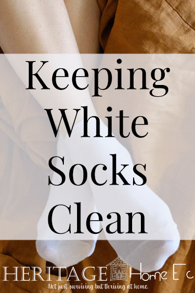 Your Feet Stink! Keeping White Socks Clean