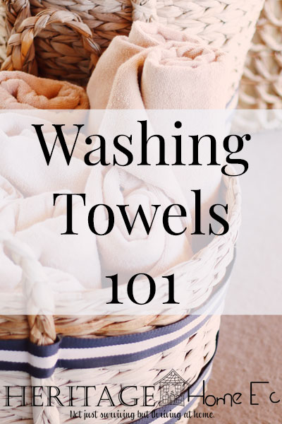 Laundry 101:  Keeping Towels Fluffy and Absorbant